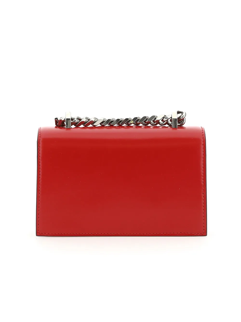 Alexander McQueen Sculptural Mini Jewelled Satchel Bag