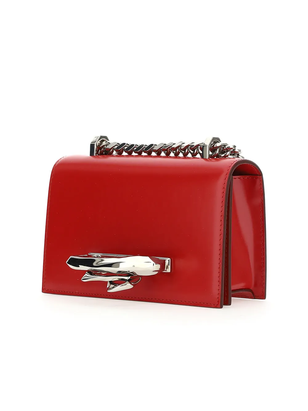 Alexander McQueen Sculptural Mini Jewelled Satchel Bag