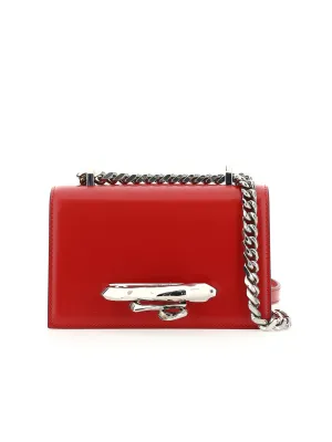 Alexander McQueen Sculptural Mini Jewelled Satchel Bag