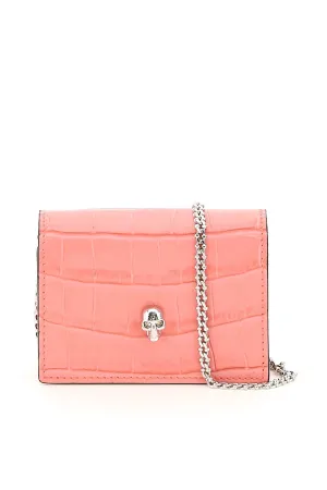 Alexander McQueen Skull Embossed Micro Crossbody Bag