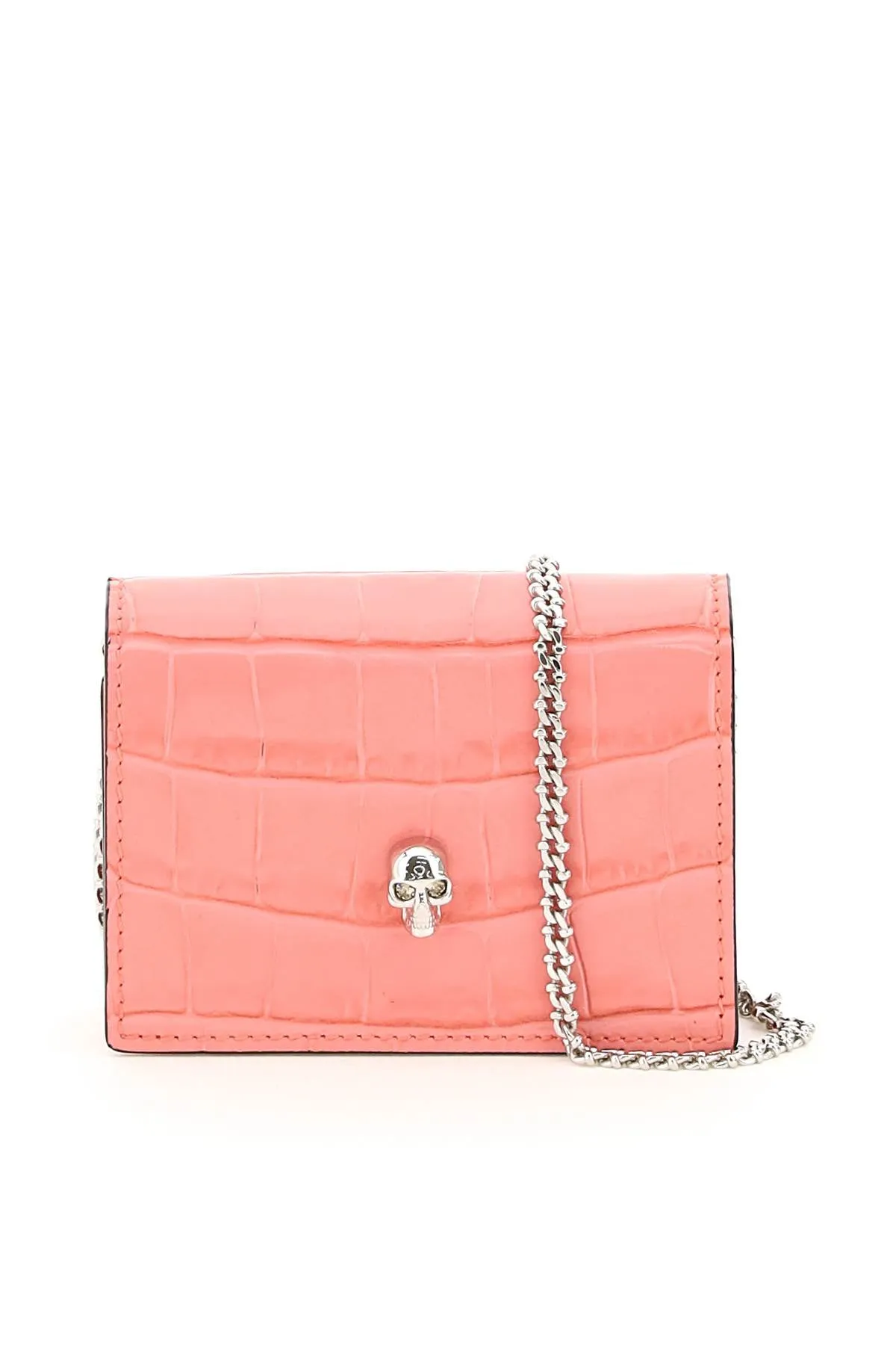 Alexander McQueen Skull Embossed Micro Crossbody Bag