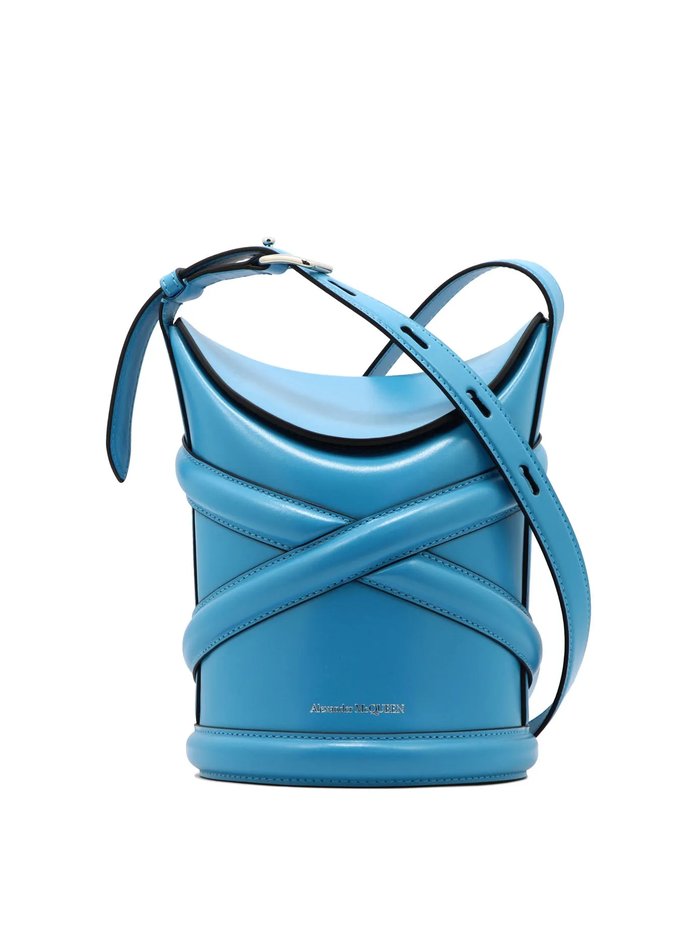 Alexander McQueen The Curve Bucket Bag