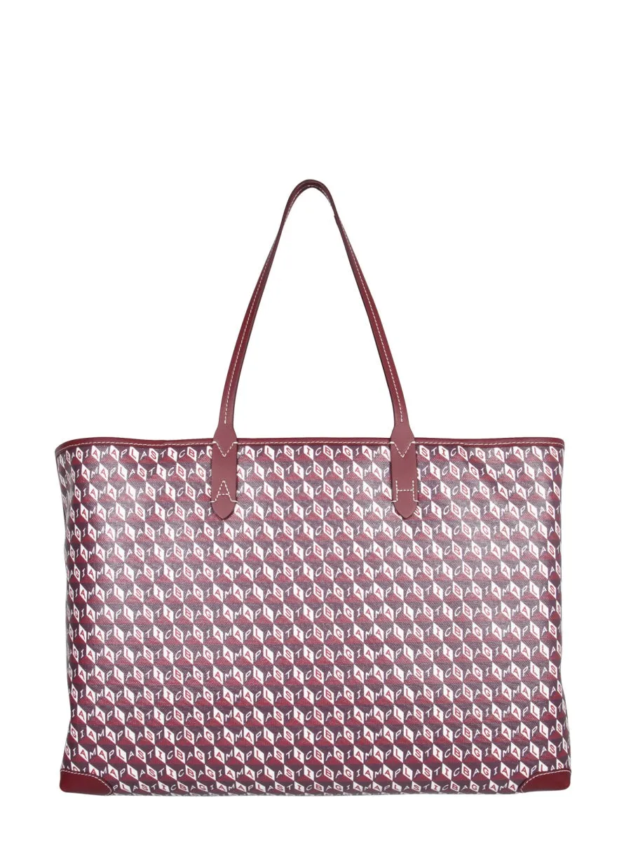 Anya Hindmarch Monogram Slogan Printed Tote Bag