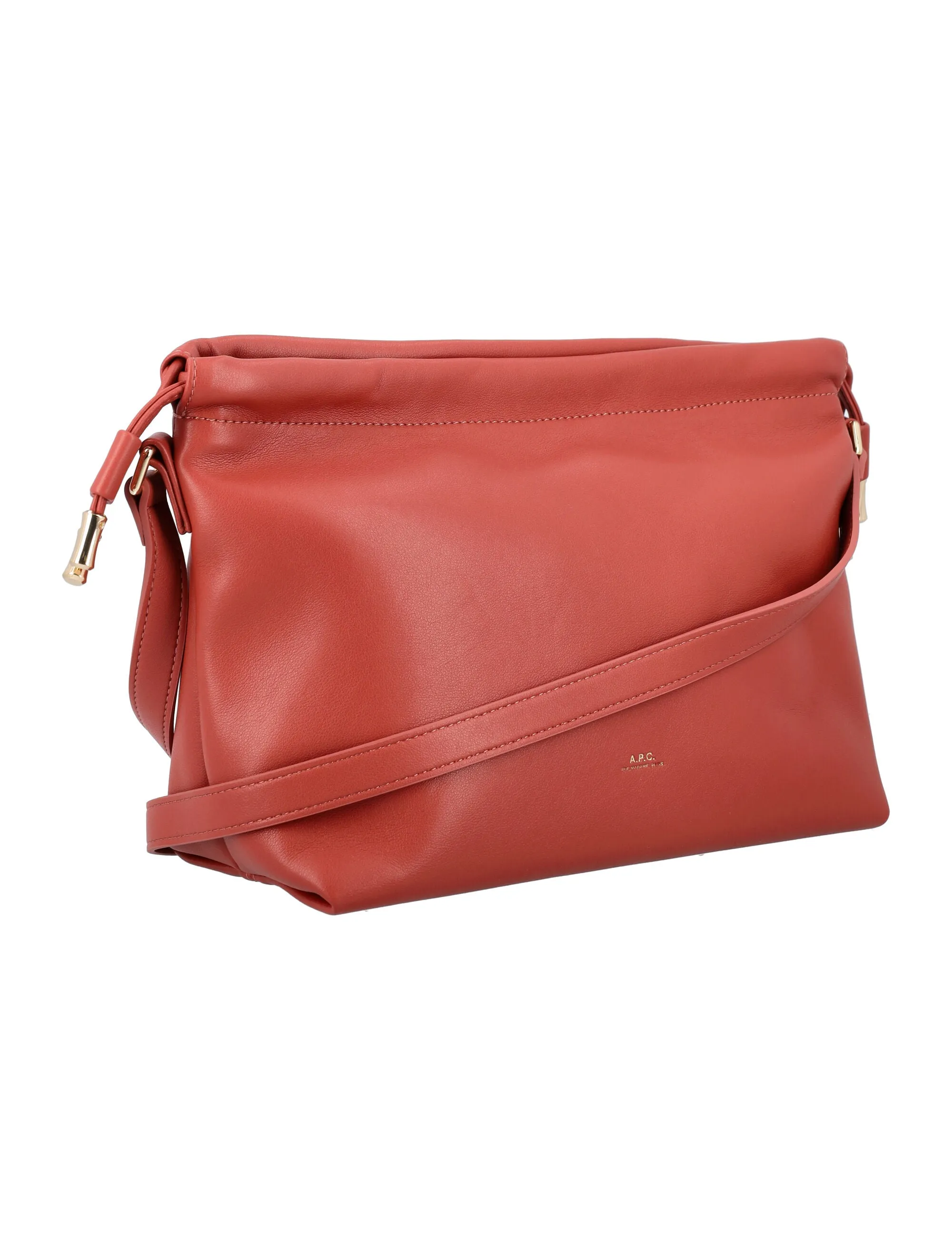 A.P.C. Logo Detailed Drawstring Shoulder Bag