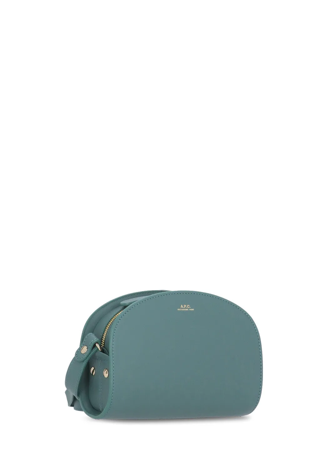 A.P.C. Logo Detailed Zipped Mini Shoulder Bag