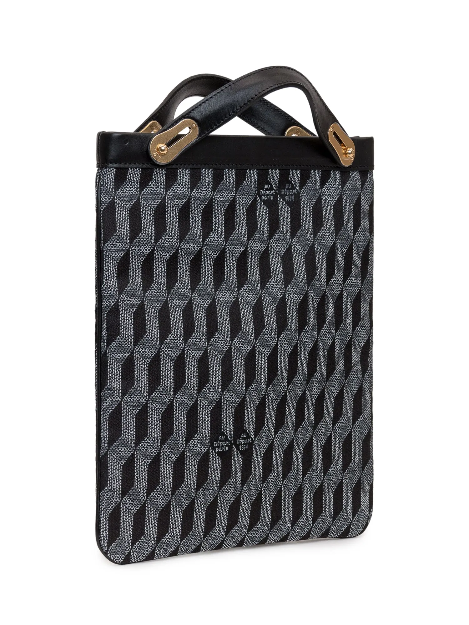 Au Dpart Elyses Reflex Logo Printed Tote Bag