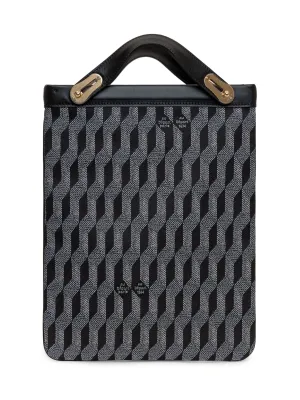 Au Dpart Elyses Reflex Logo Printed Tote Bag