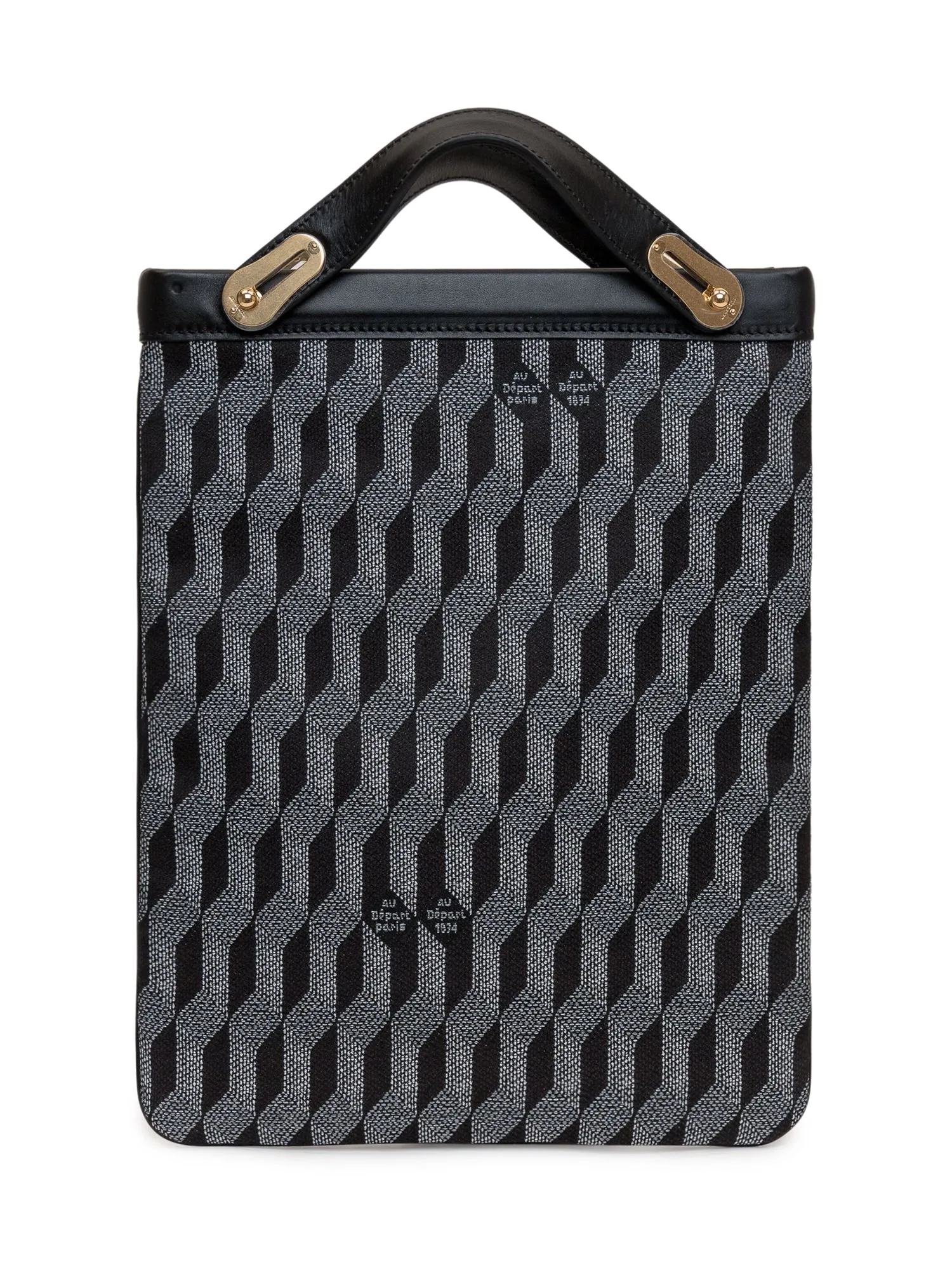 Au Dpart Elyses Reflex Logo Printed Tote Bag