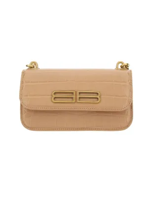 Balenciaga Gossip XS Embossed Crossbody Bag