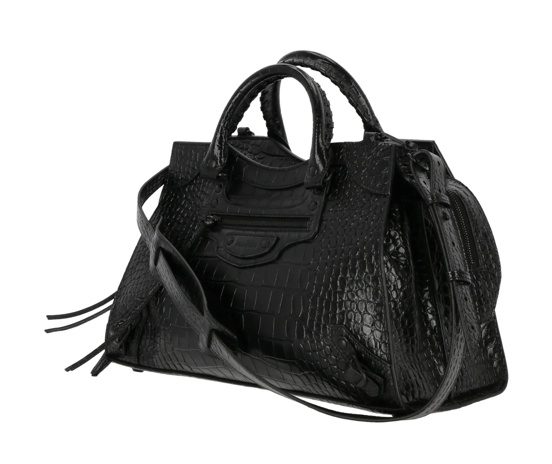 Balenciaga Neo Classic City Medium Embossed Tote Bag