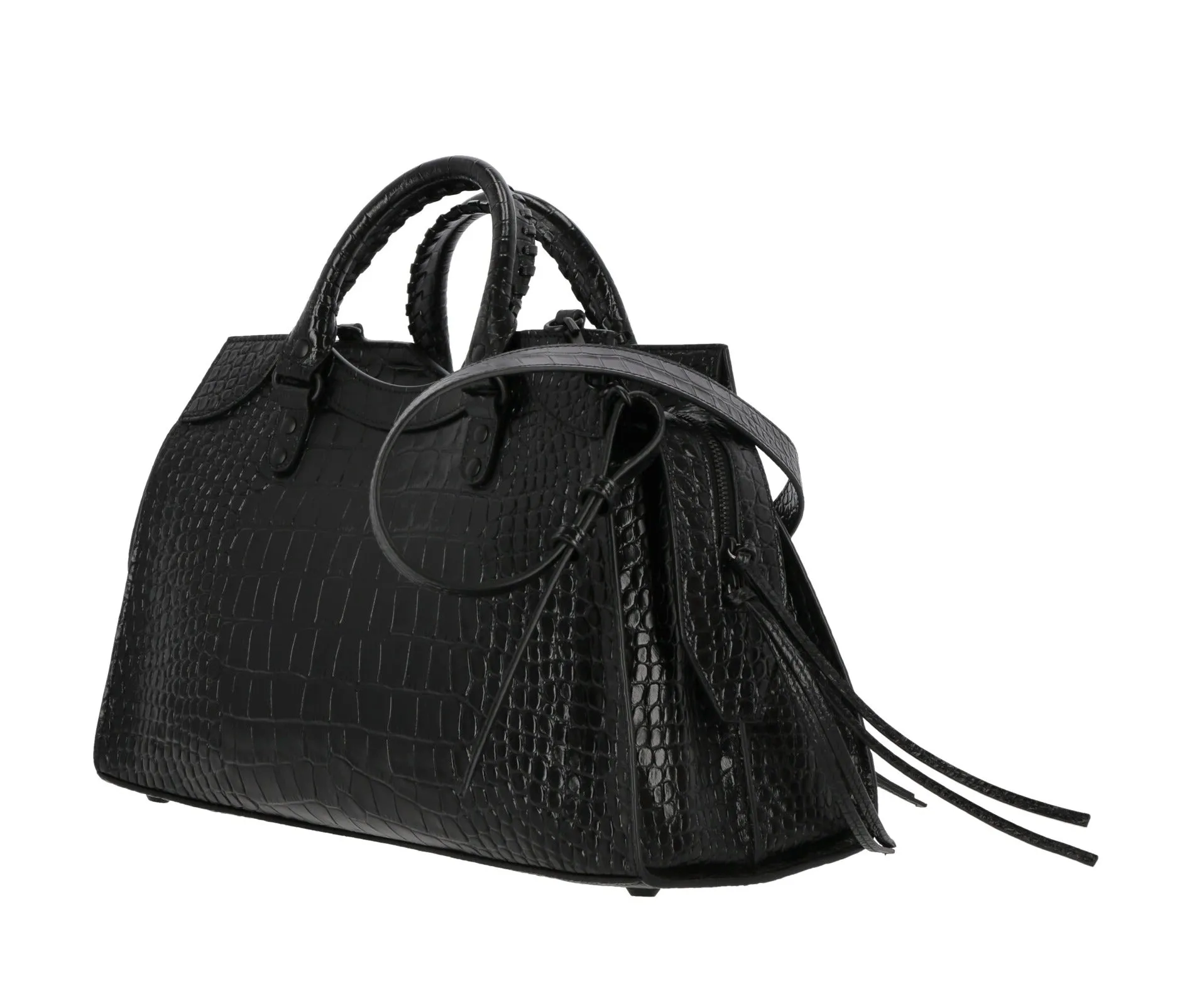 Balenciaga Neo Classic City Medium Embossed Tote Bag