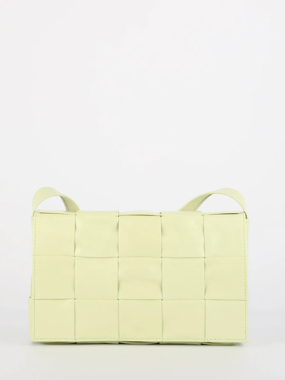 Bottega Veneta Cassette Medium Intrecciato Crossbody Bag