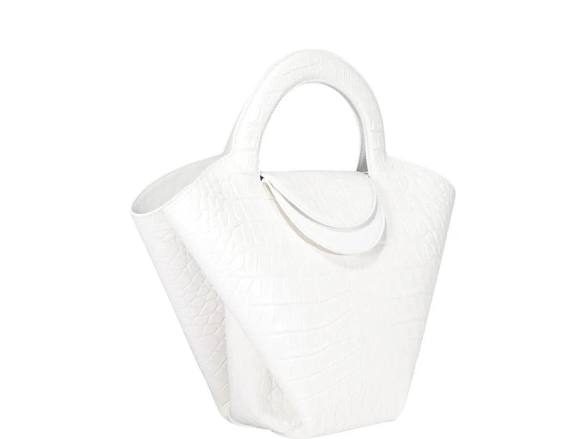 Bottega Veneta Doll Embossed Top Handle Bag
