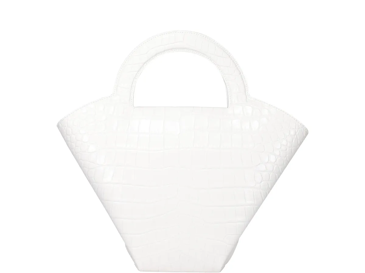 Bottega Veneta Doll Embossed Top Handle Bag