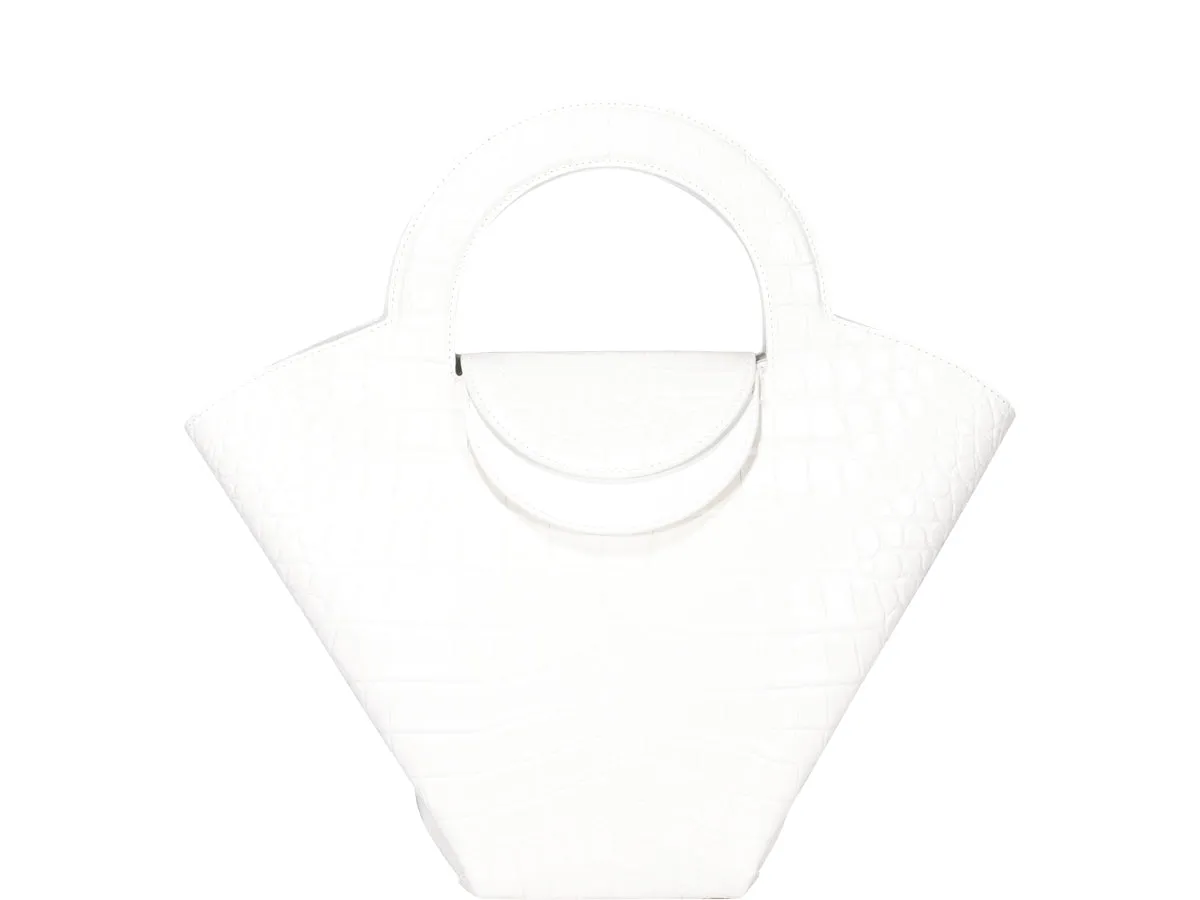Bottega Veneta Doll Embossed Top Handle Bag