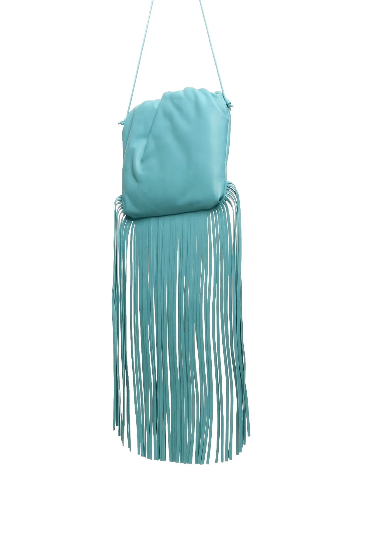 Bottega Veneta Fringed Pouch Bag