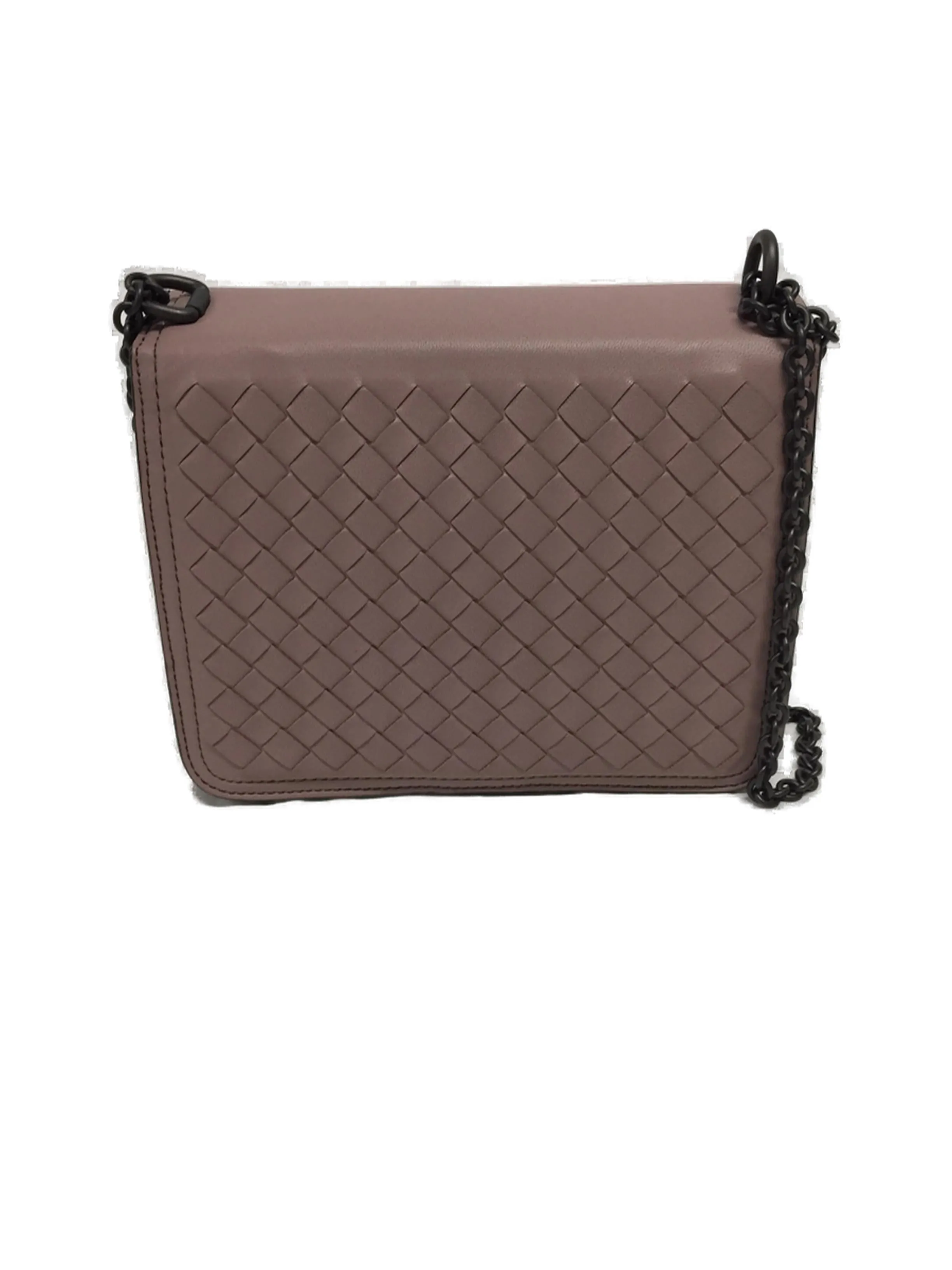 Bottega Veneta Intrecciato Chained Shoulder Bag