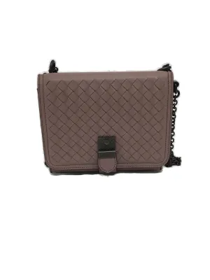 Bottega Veneta Intrecciato Chained Shoulder Bag