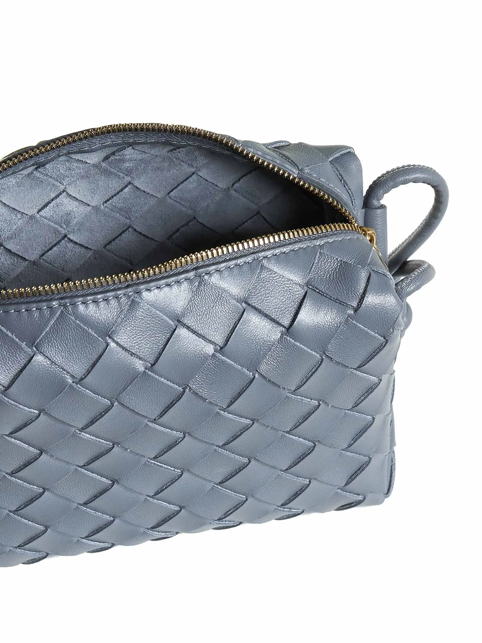 Bottega Veneta Intrecciato Strapped Mini Crossbody Bag