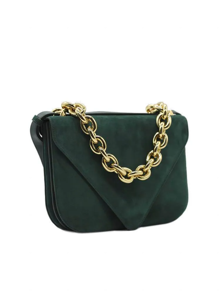 Bottega Veneta Mount Chain-Link Detailed Shoulder Bag