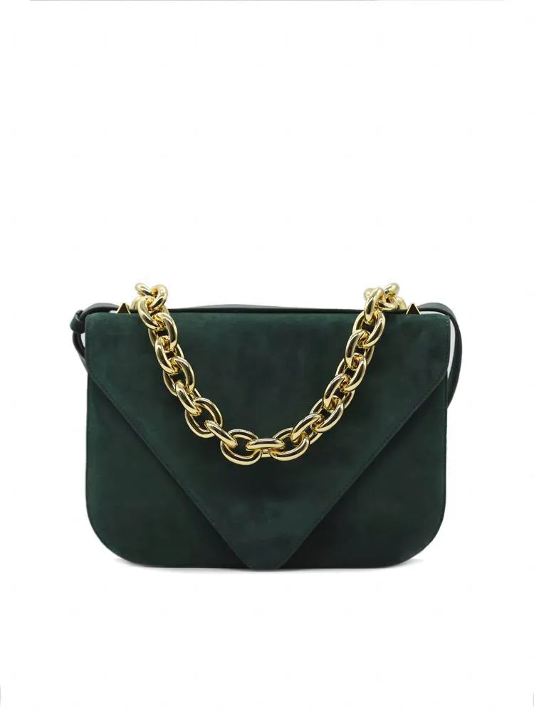 Bottega Veneta Mount Chain-Link Detailed Shoulder Bag