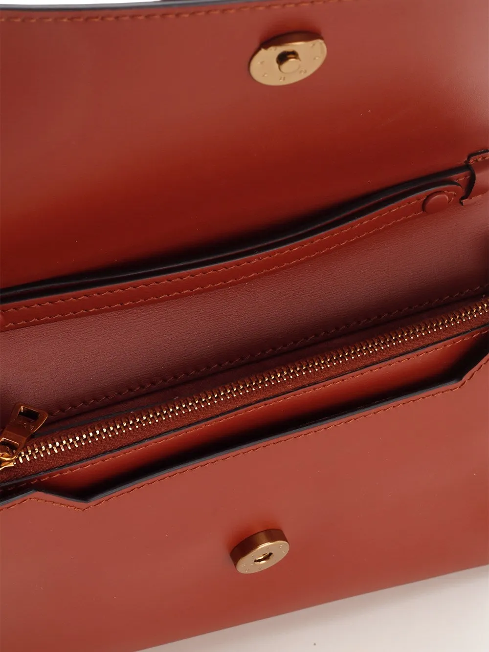 Boyy Buckle Detailed Chain Link Crossbody Bag
