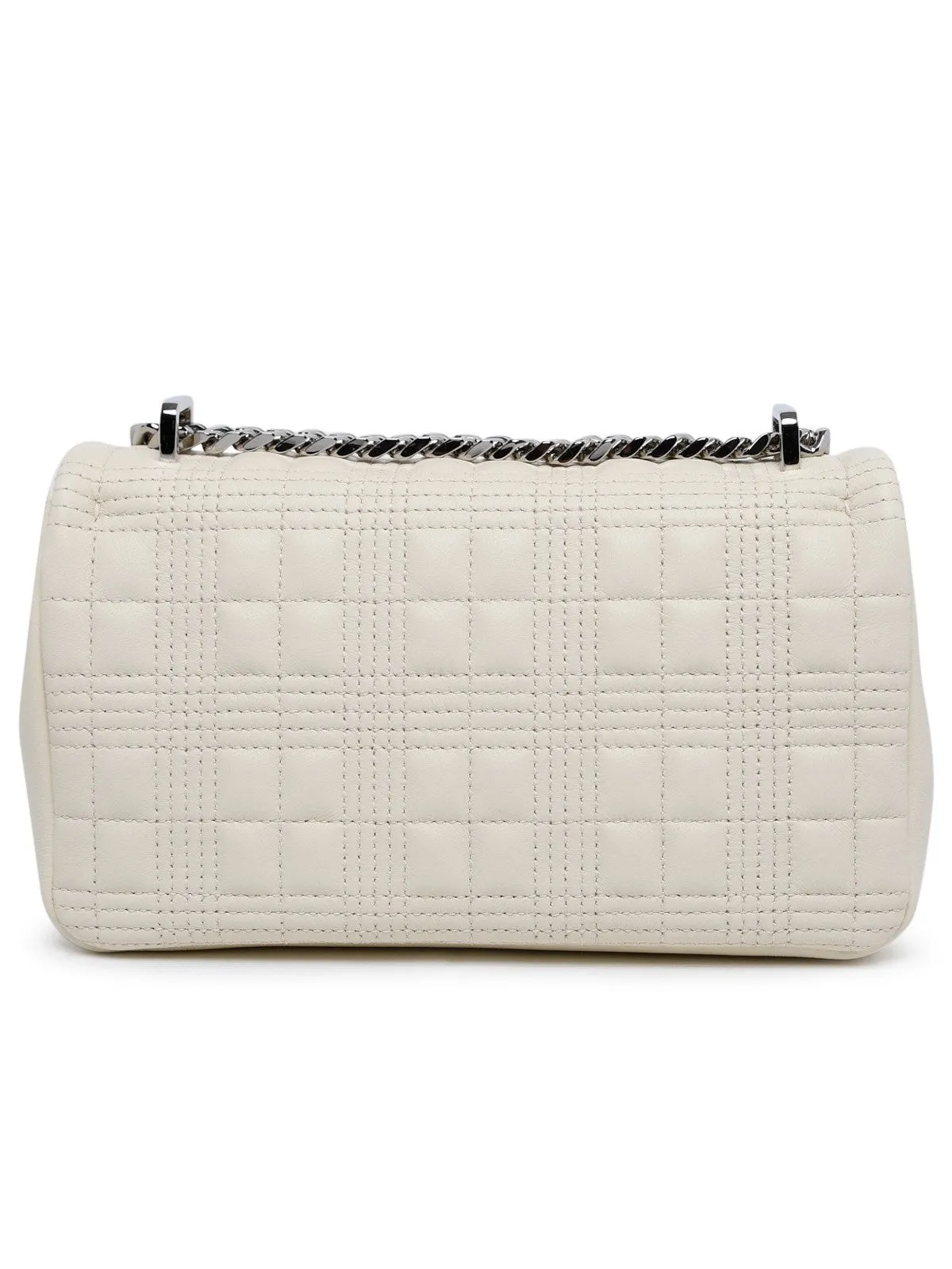 Burberry Lola Logo Plaque Quilted Crossbody Bag