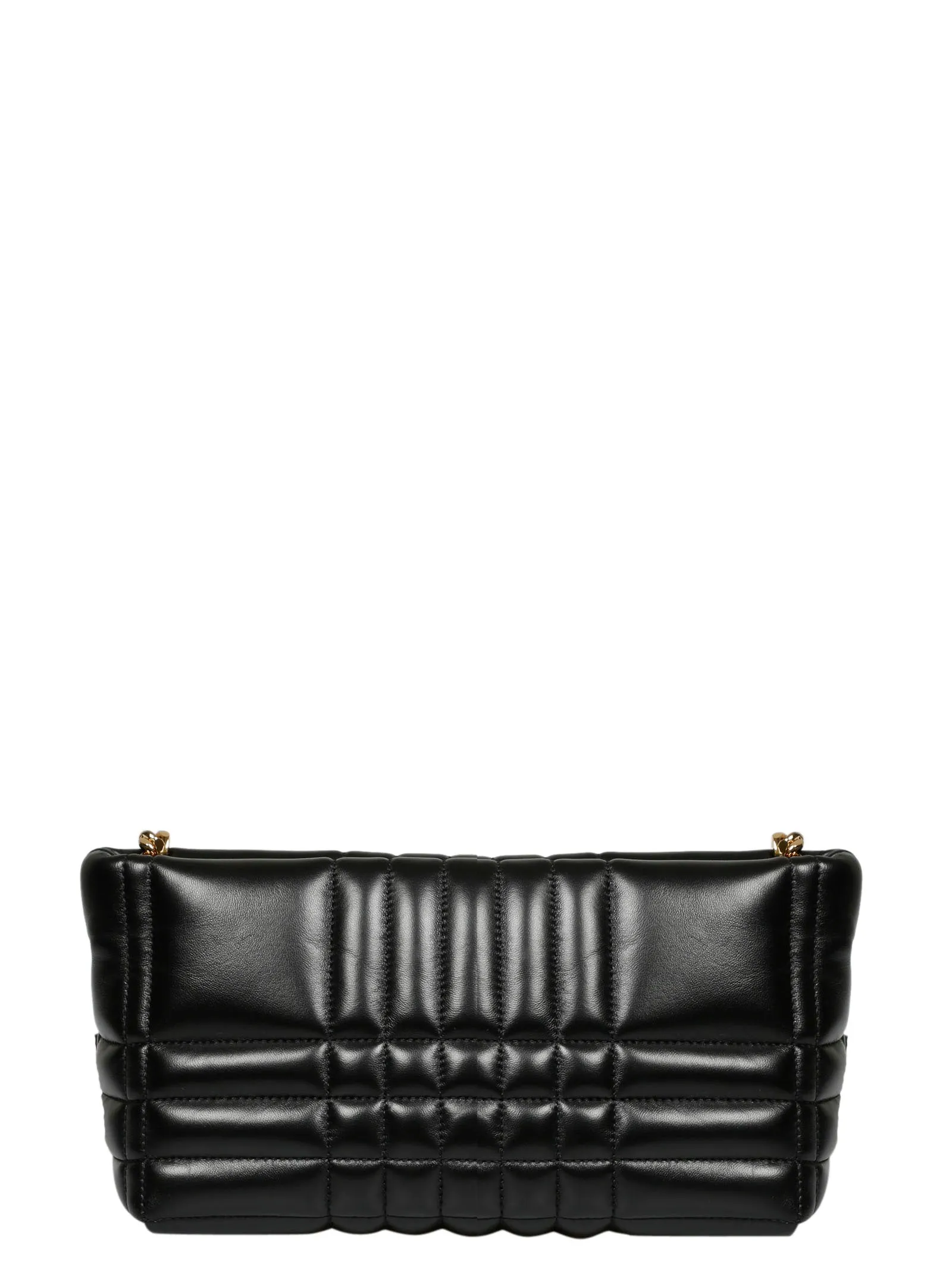 Burberry Lola Logo Plaque Quilted Crossbody Bag