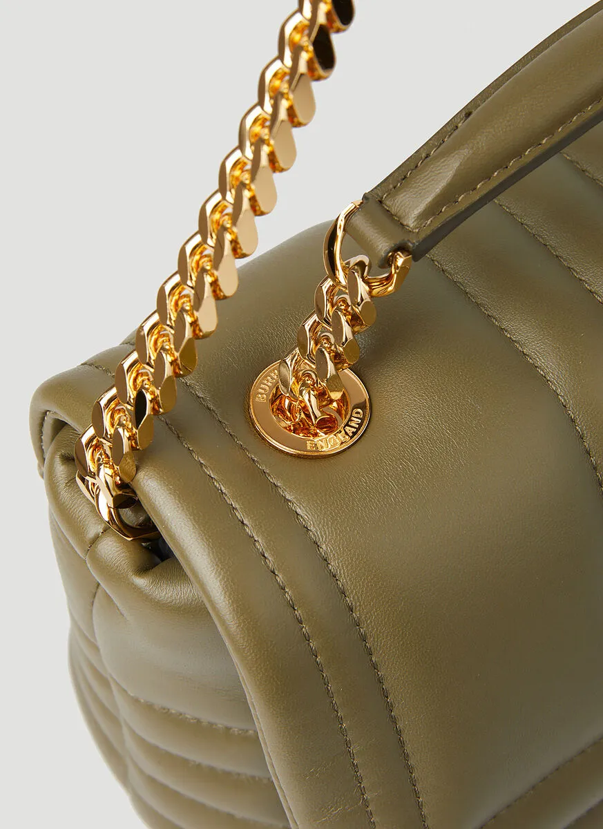 Burberry Lola Quilted Small Crossbody Bag