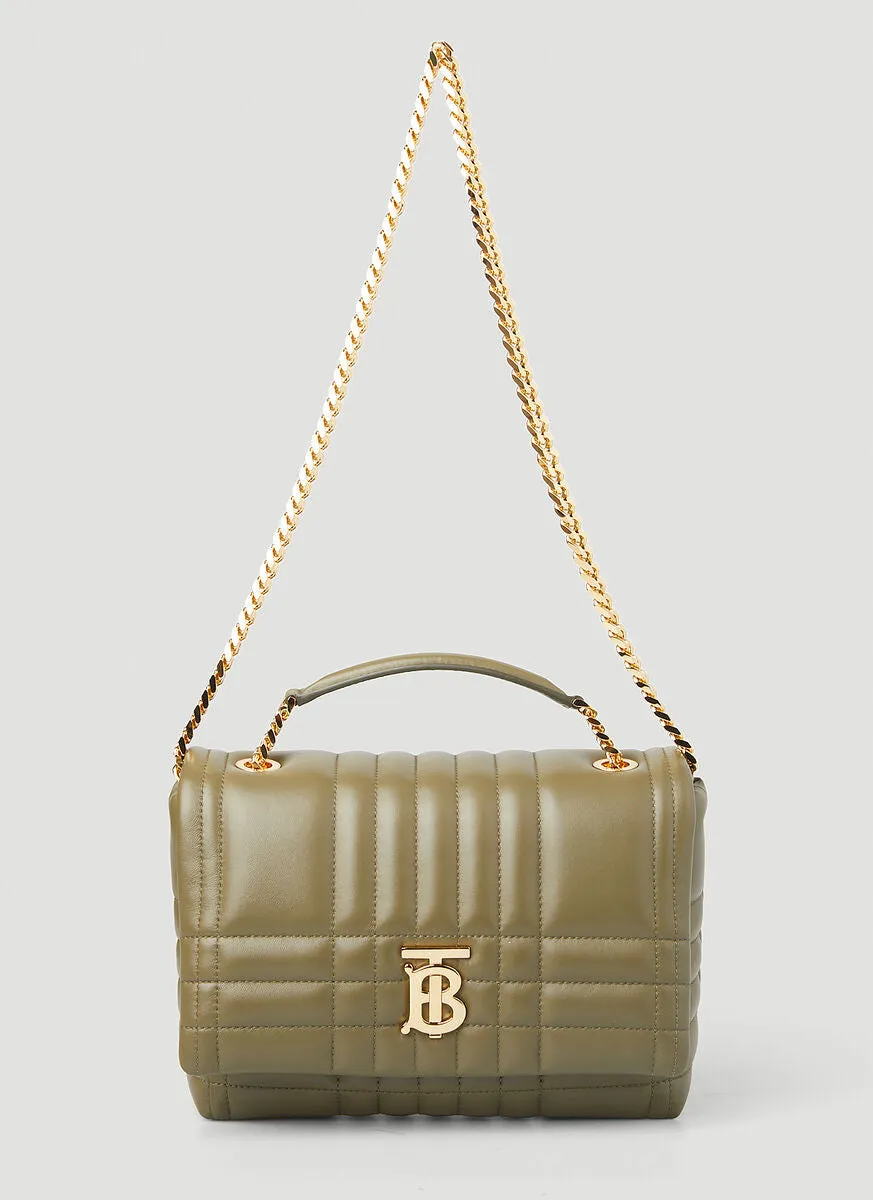 Burberry Lola Quilted Small Crossbody Bag