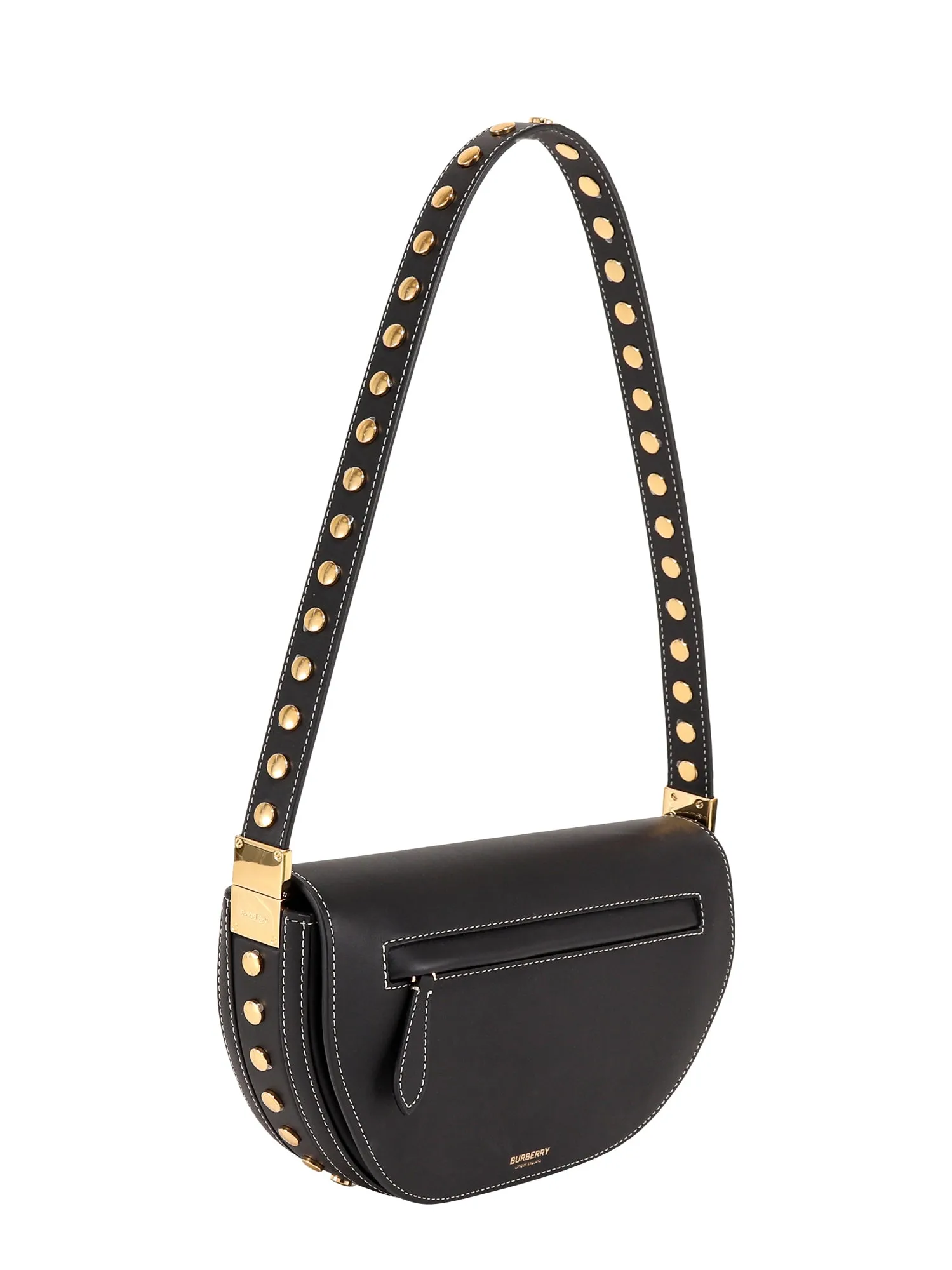 Burberry Stud Embellished Shoulder Bag