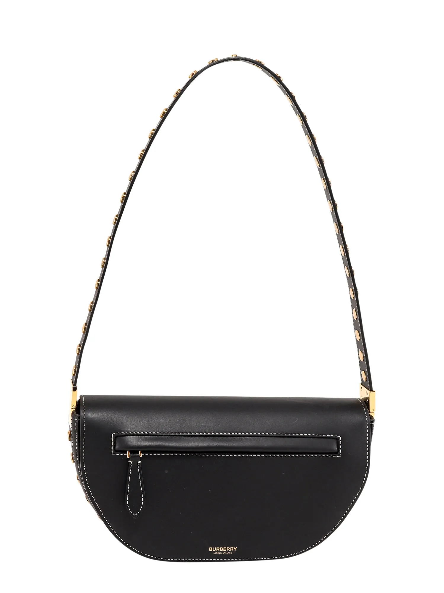 Burberry Stud Embellished Shoulder Bag