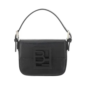 By Far Alfie Logo Plaque Mini Top Handle Bag