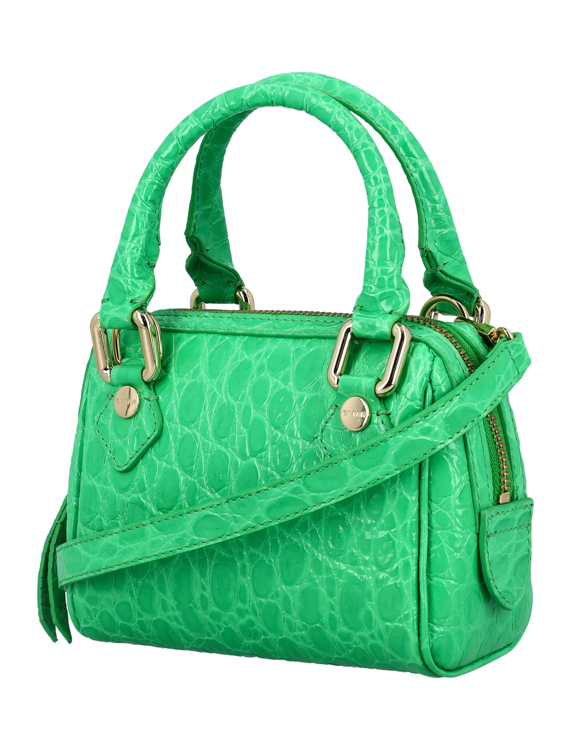 By Far Dora Crocodile Effect Tote Bag