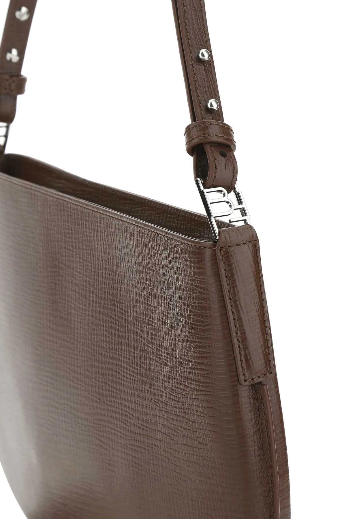 By Far Issa Logo Plaque Shoulder Bag