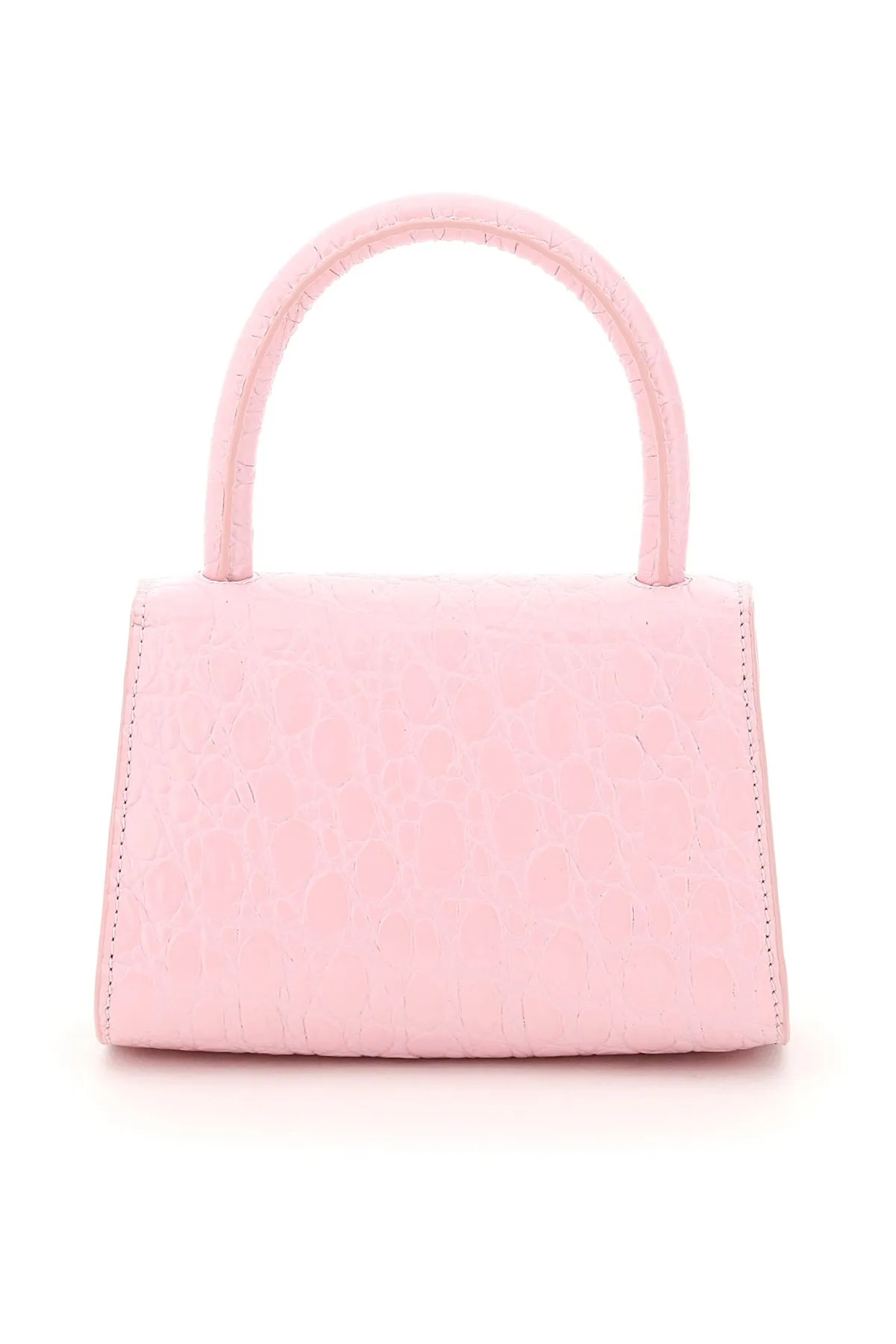 By Far Mini Embossed Tote Bag
