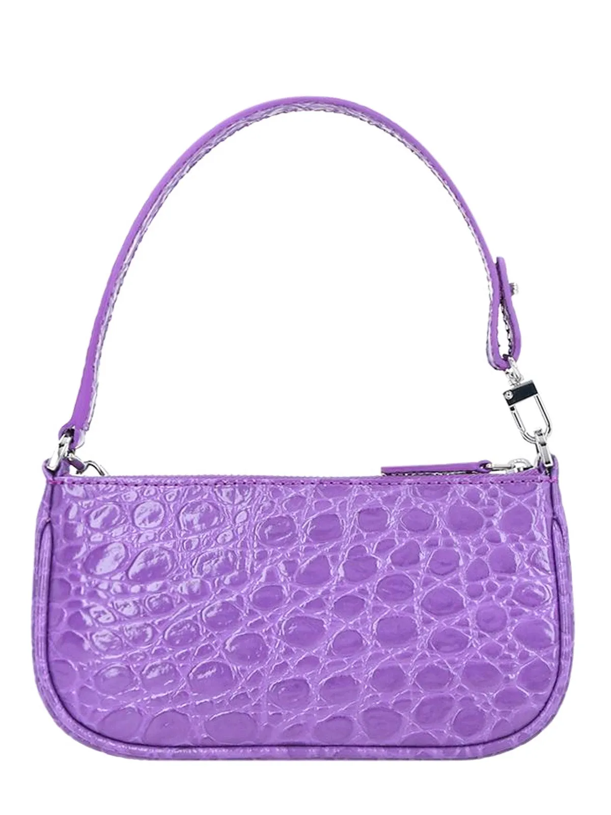 By Far Mini Rachel Zipped Shoulder Bag
