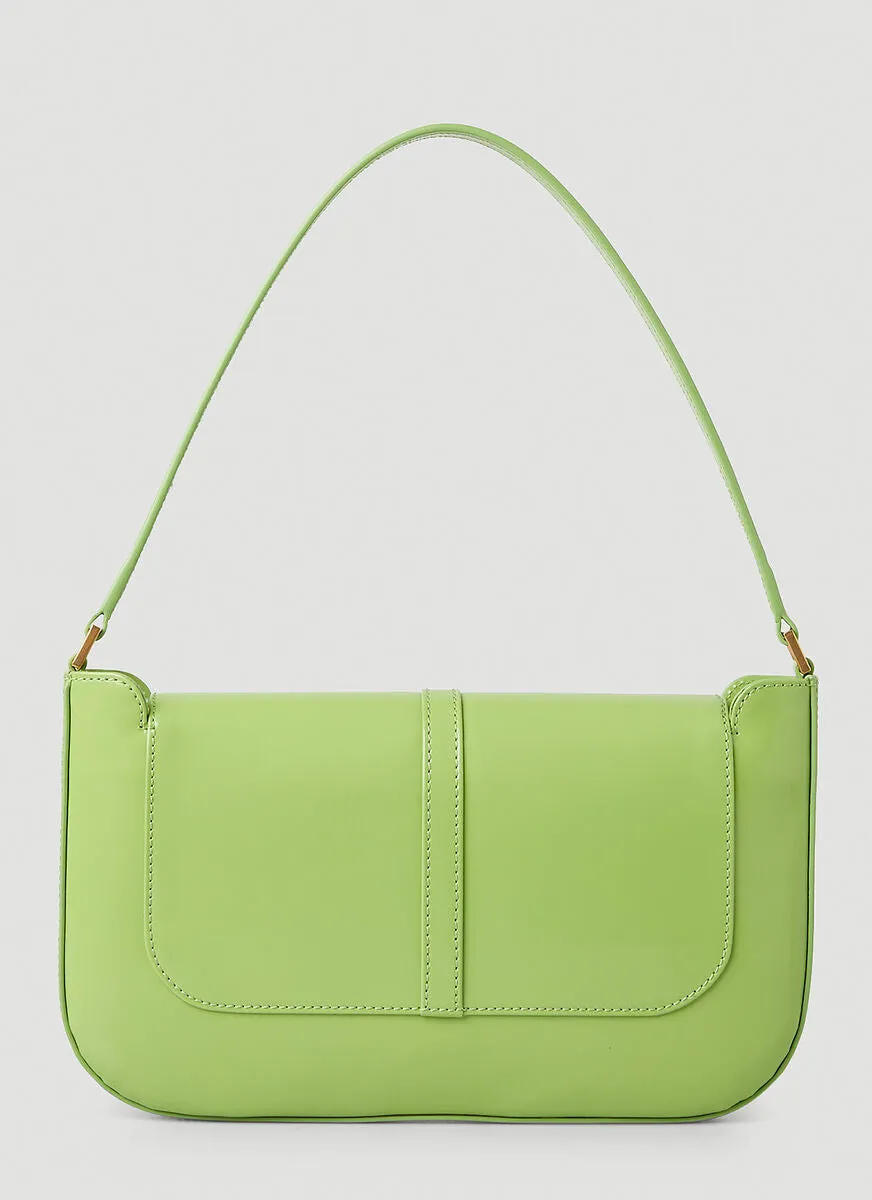 By Far Miranda Buckled Shoulder Bag