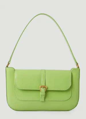 By Far Miranda Buckled Shoulder Bag