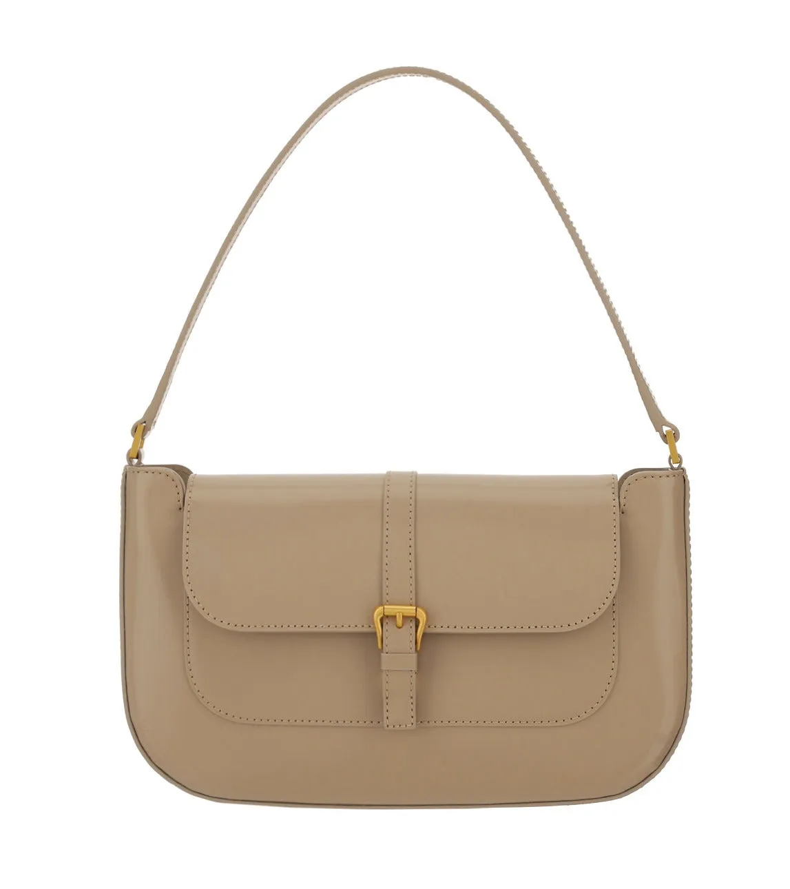 By Far Miranda Foldover Top Shoulder Bag