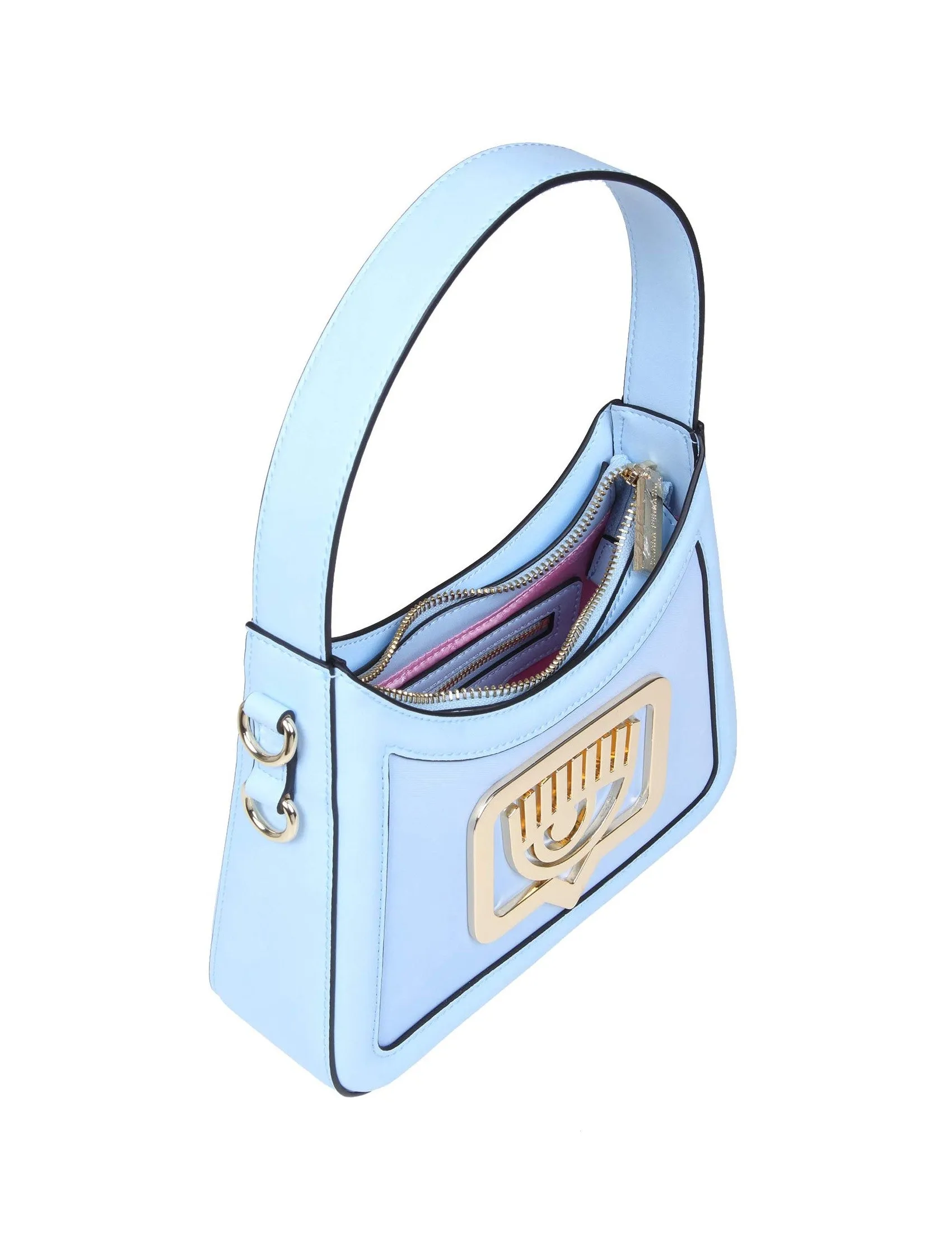 Chiara Ferragni Eye-Plaque Top Handle Bag