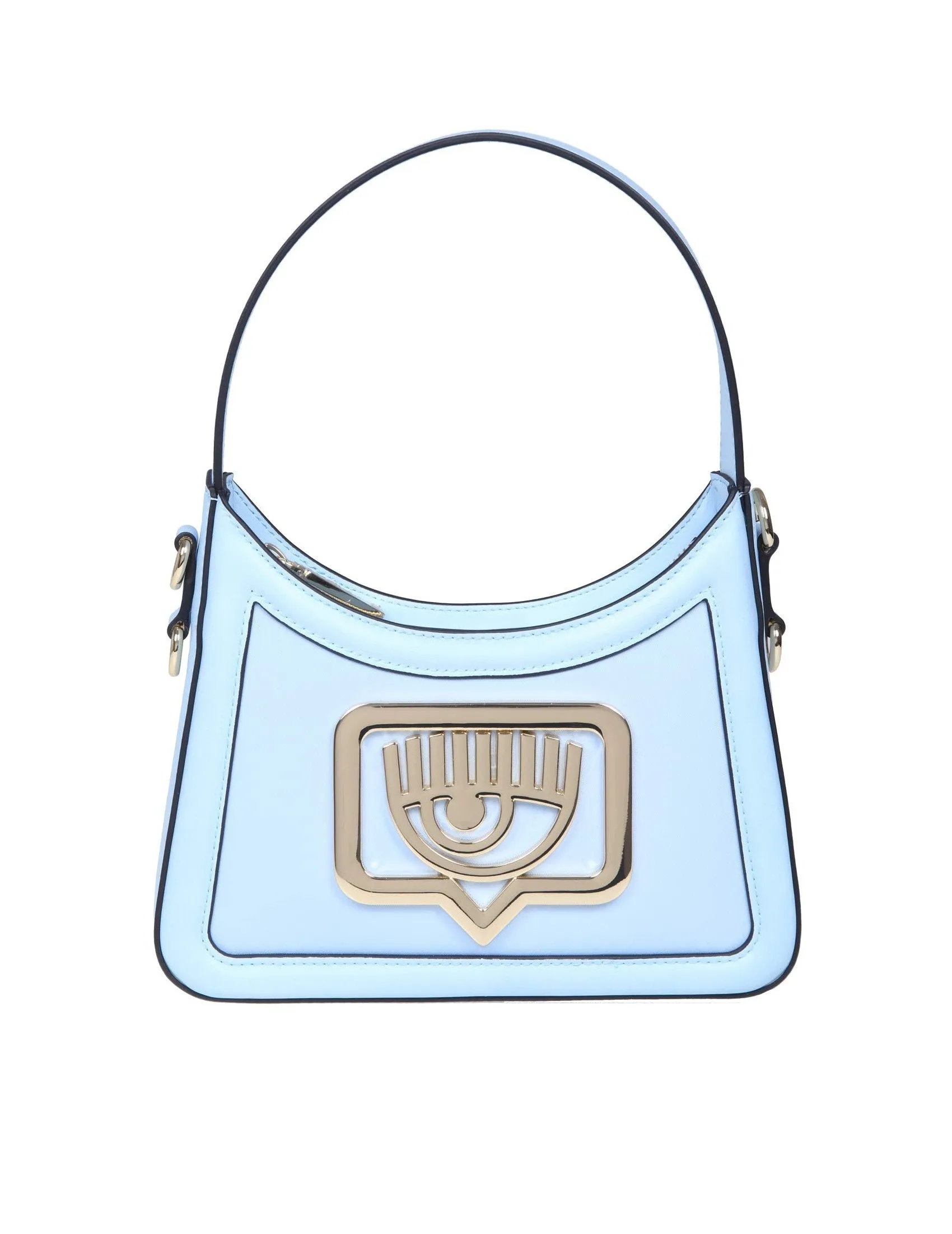 Chiara Ferragni Eye-Plaque Top Handle Bag