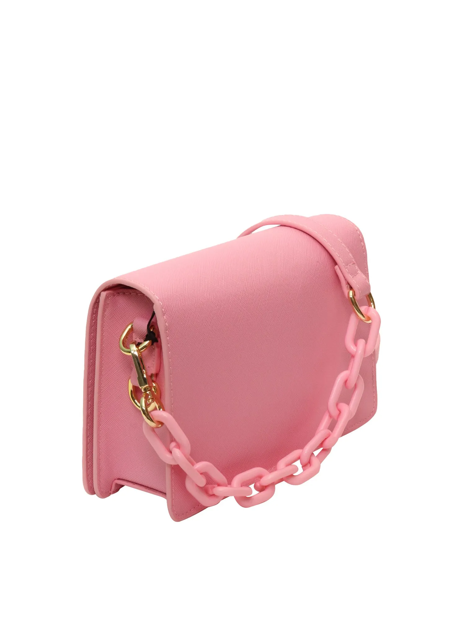 Chiara Ferragni Eyelike Chain-Linked Crossbody Bag