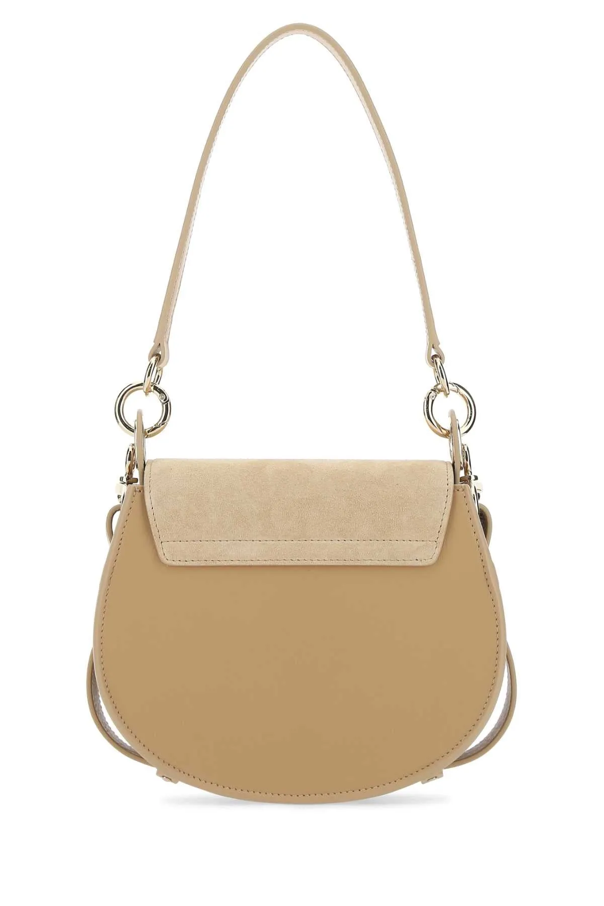 Chlo Logo Detailed Foldover Crossbody Bag