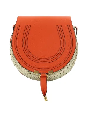 Chlo Woven Foldover Crossbody Bag
