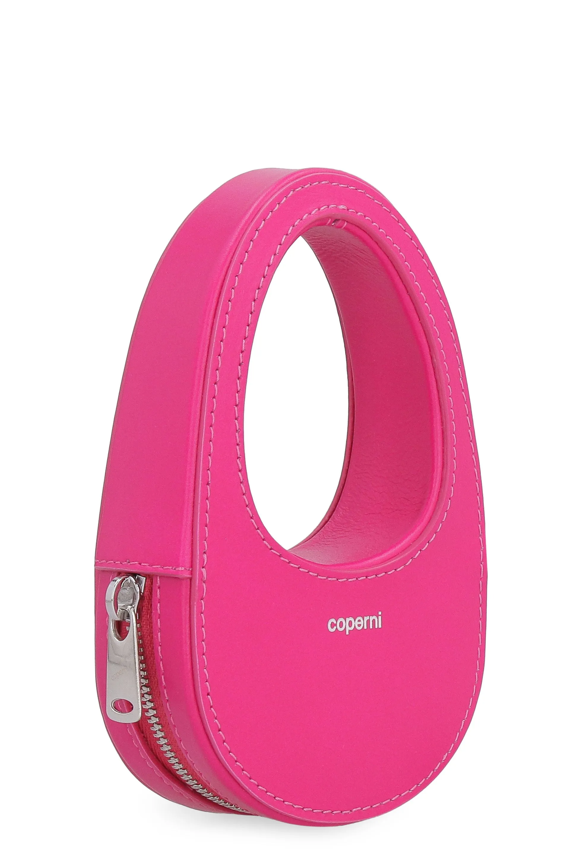 Coperni Baby Swipe Logo Embossed Zipped Tote Bag