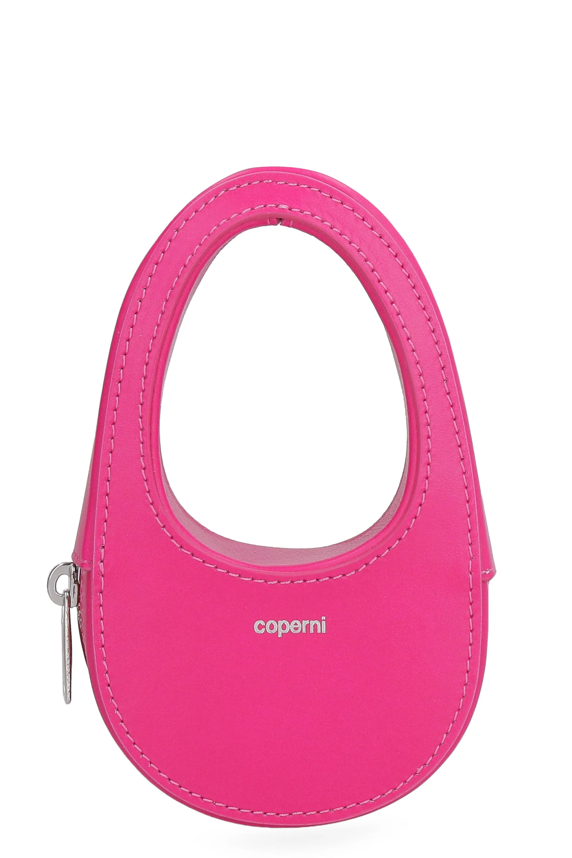 Coperni Baby Swipe Logo Embossed Zipped Tote Bag