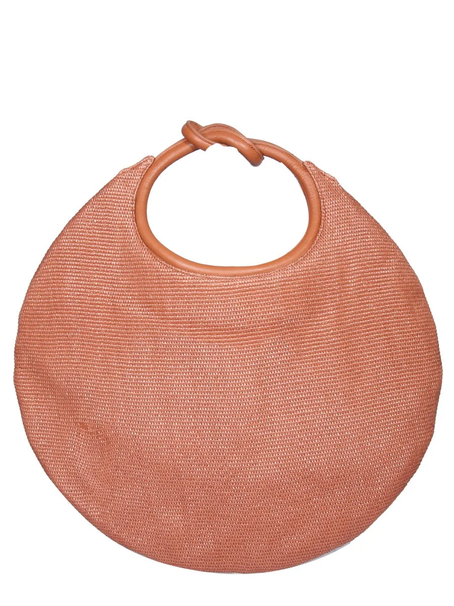 Cult Gaia Adina Logo Lettering Shoulder Bag