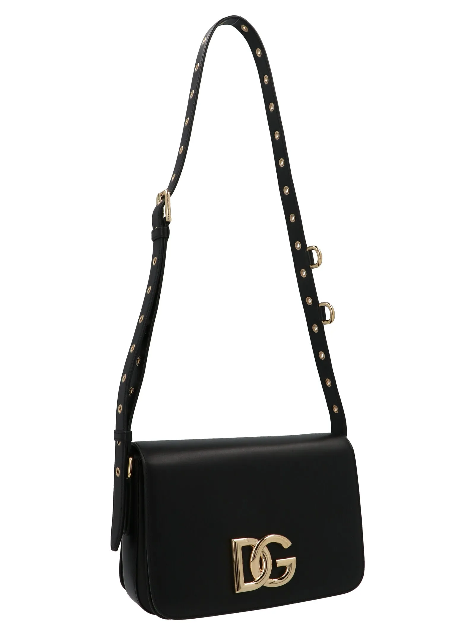 Dolce & Gabbana 3.5 DG Logo Plaque Shoulder Bag