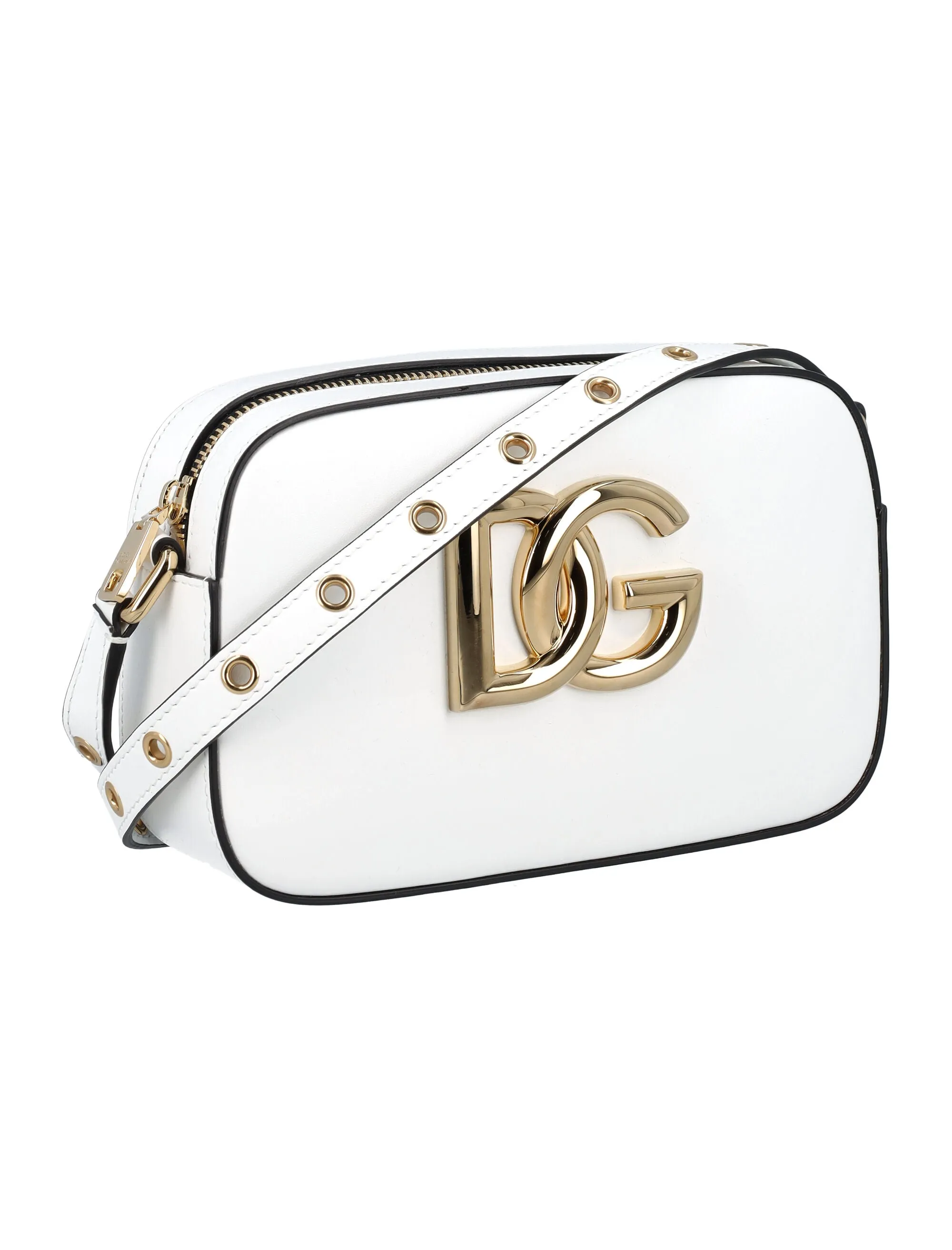 Dolce & Gabbana 3.5 Logo Plaque Crossbody Bag